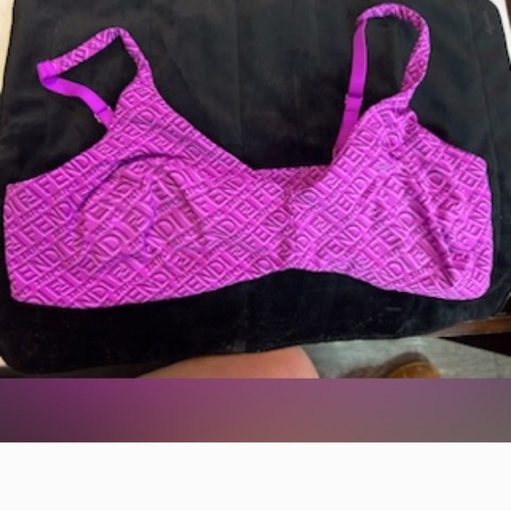 Fendi Women's Purple Intimate Bra